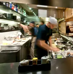 Inside izanami restaraunt